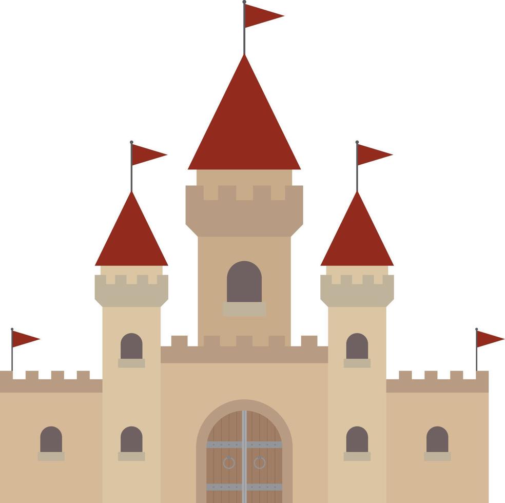 Ilustración de vector de castillo