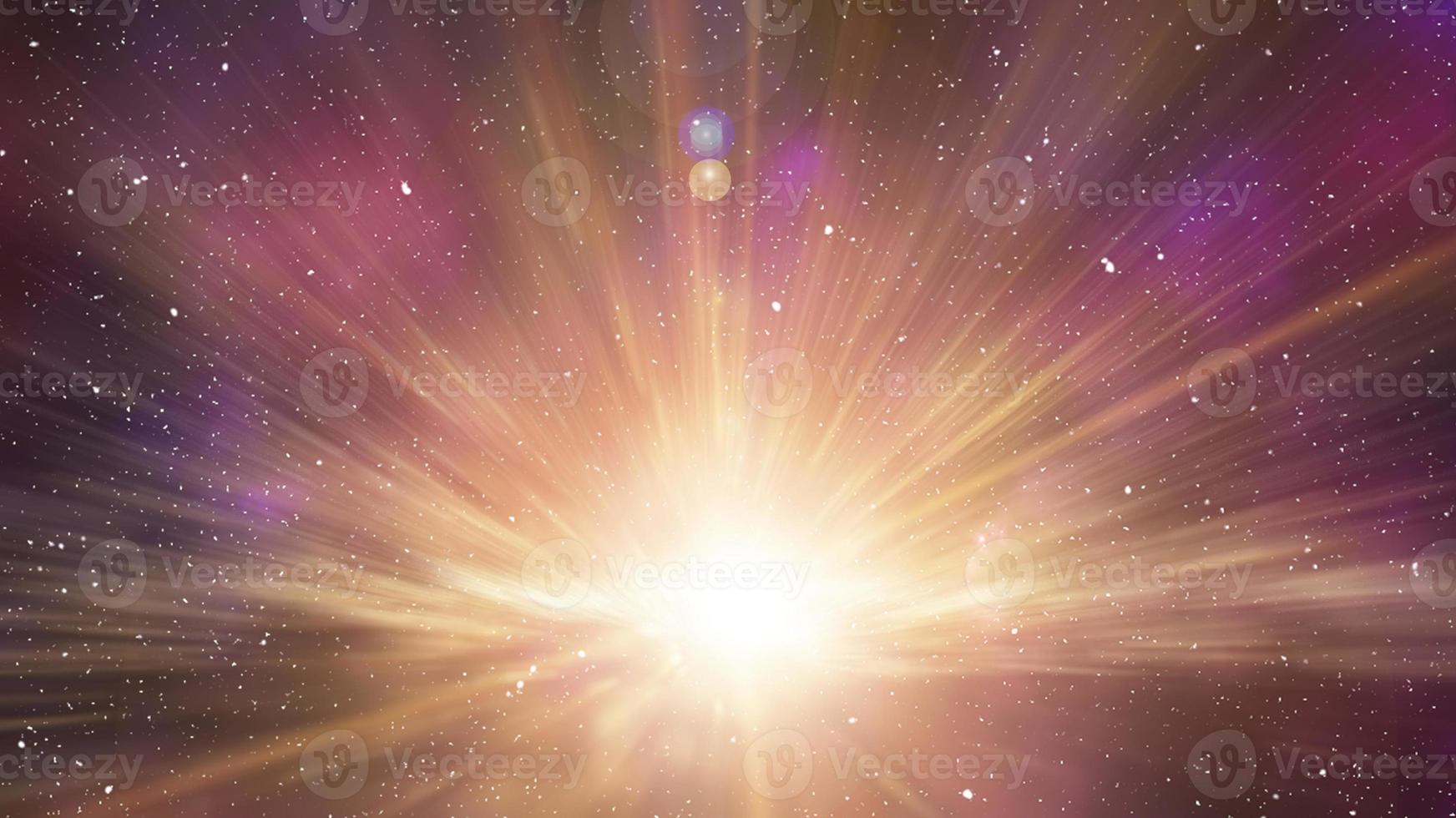 Explosión de estrella cósmica en el espacio ultraterrestre. explosión estelar. foto
