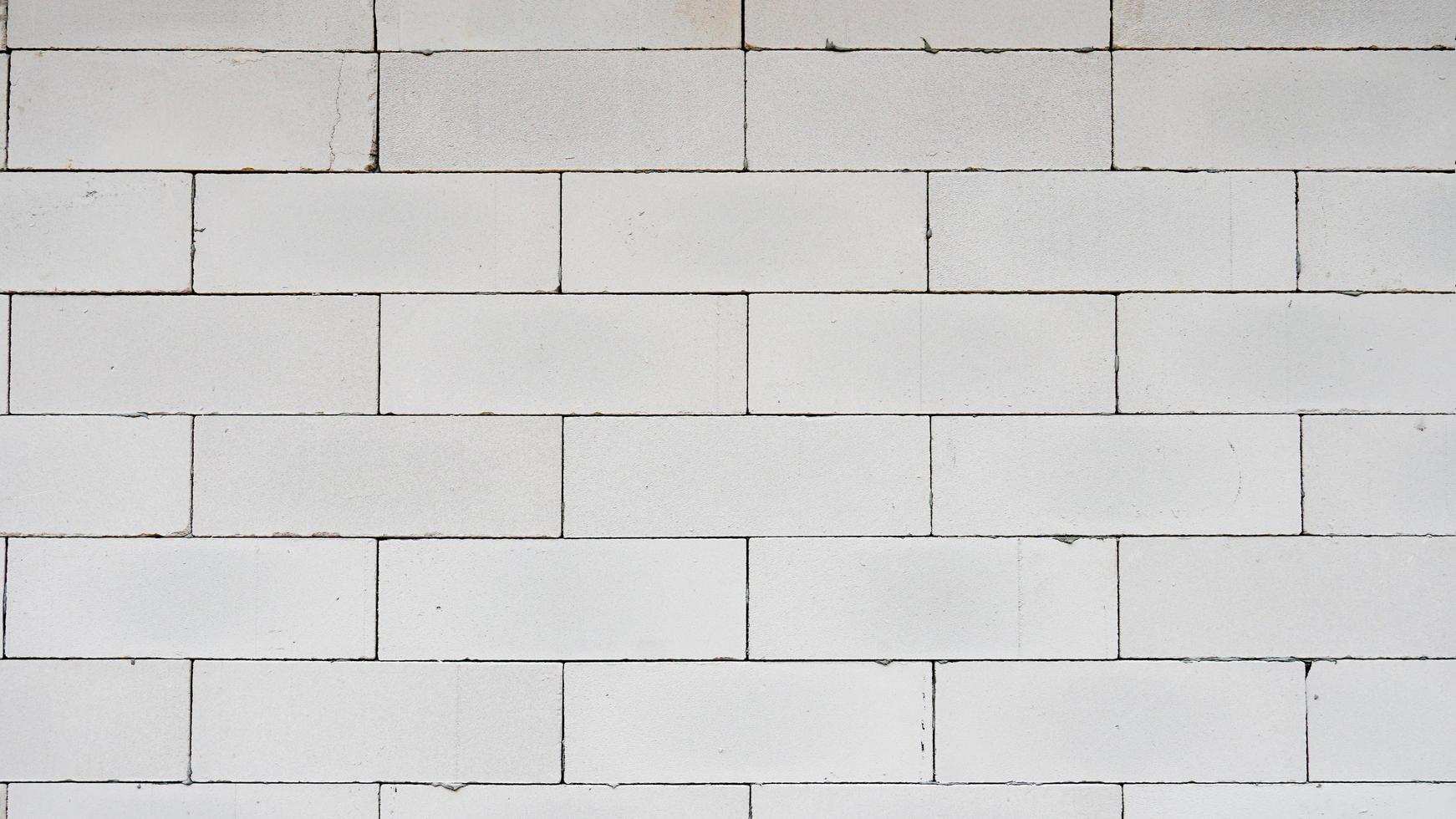 Background and texture surface of lightweight brick. Build a house wall