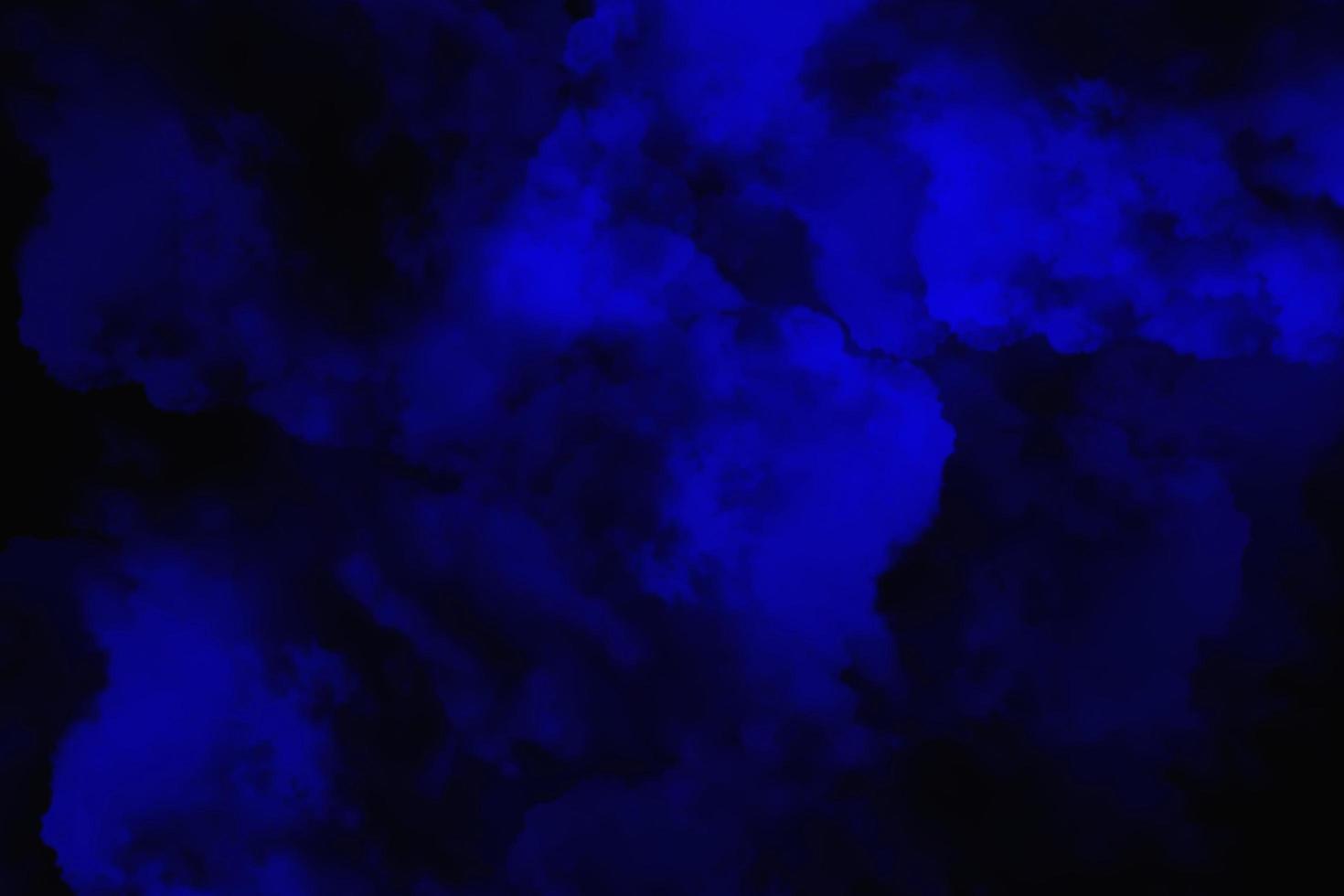 Blue smoke, nebula. Abstract clouds of color smoke colorful texture