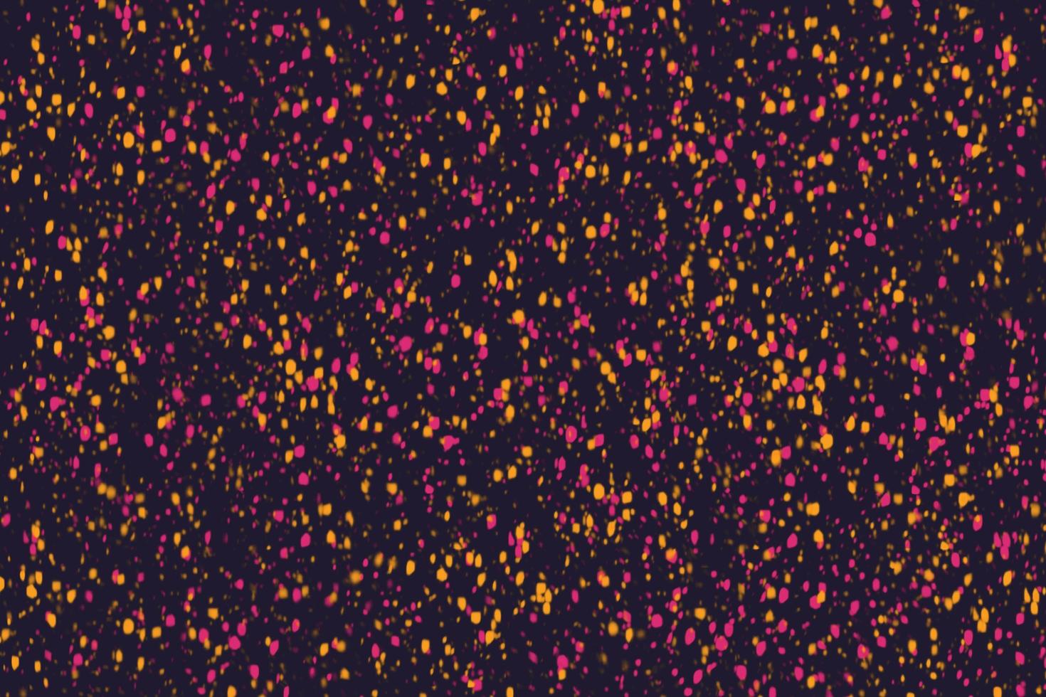 Explosion of confetti. Gold grainy abstract texture on blue background. photo