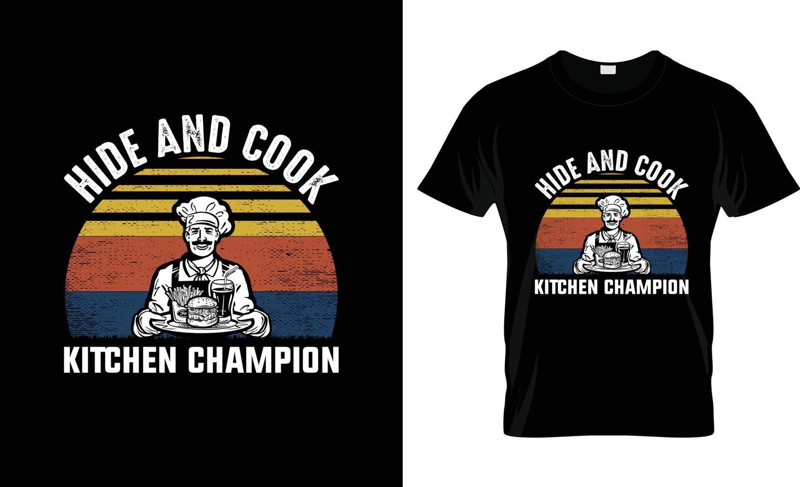 Chef t-shirt design, Chef t-shirt slogan and apparel design, Chef typography, Chef vector, Chef  illustration vector