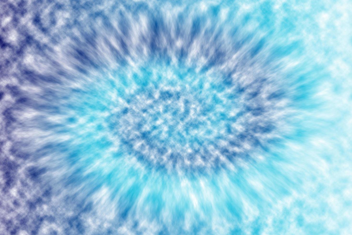 Abstract blue swirl background. Tie dye pattern. photo