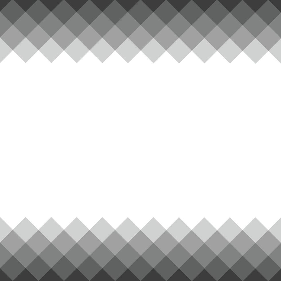 Abstract black gradient square background. vector