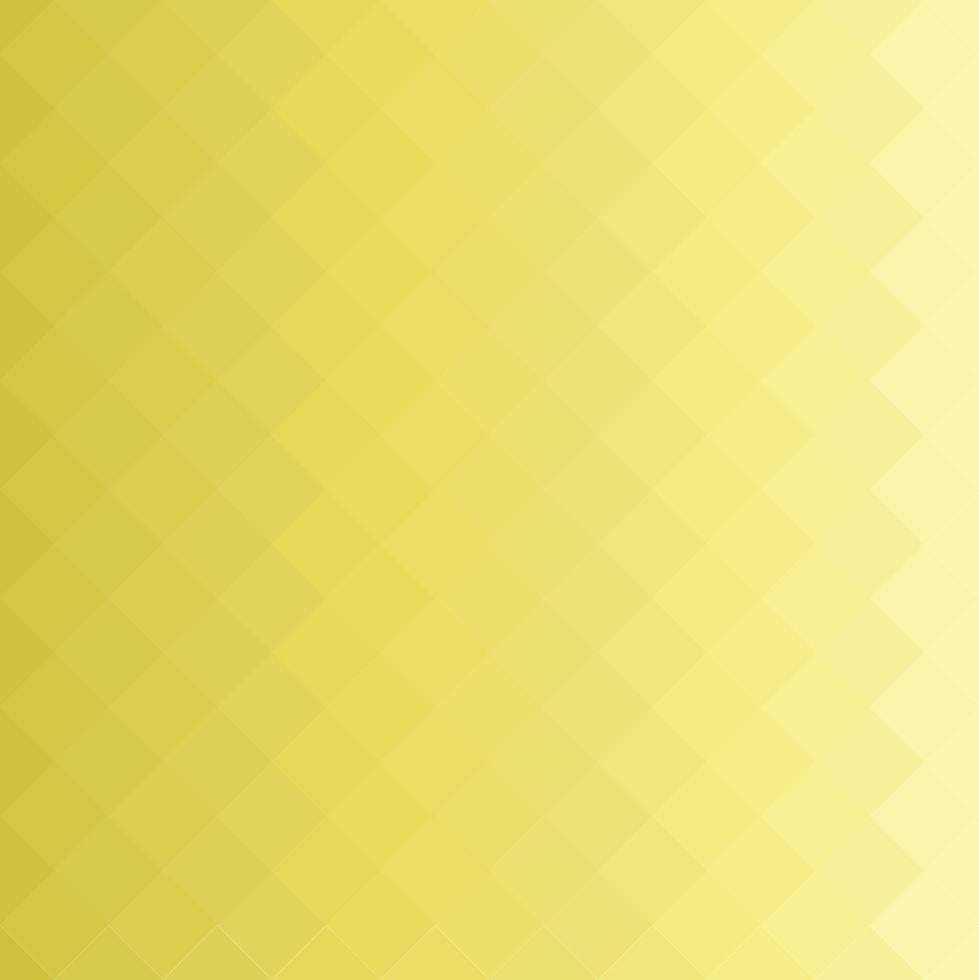 Abstract yellow gradient square background. vector