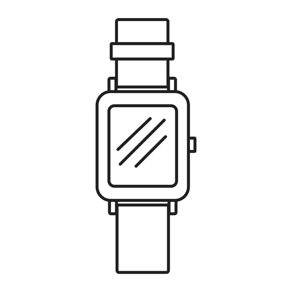 icon illustration of smartwatch vector