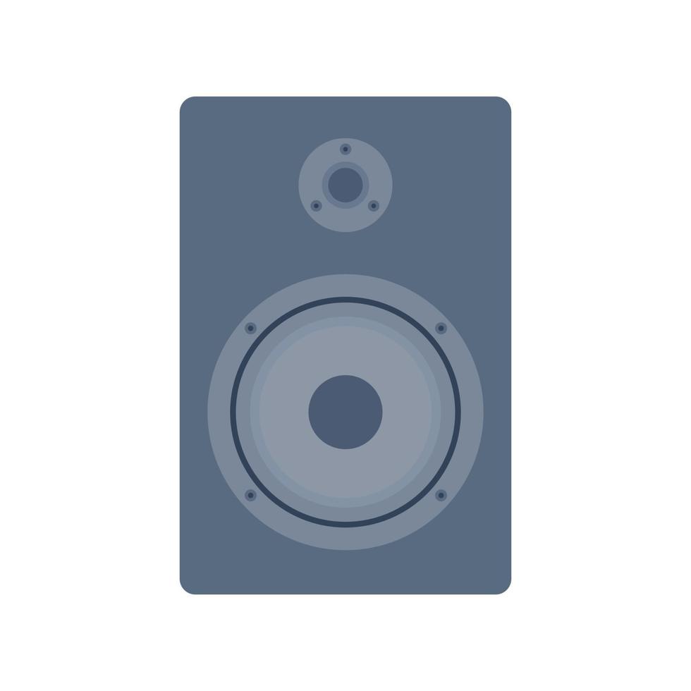 Speaker Flat Illustration. Clean Icon Design Element on Isolated White Background vector