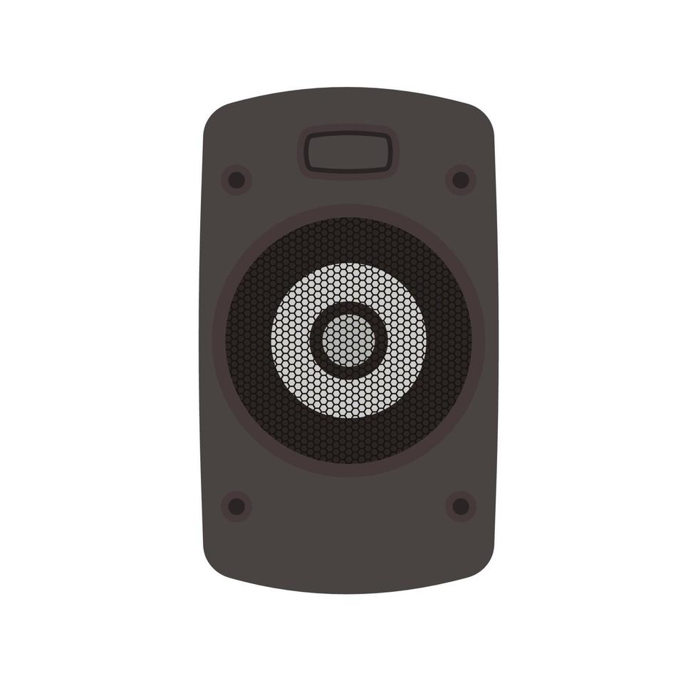 Speaker Flat Illustration. Clean Icon Design Element on Isolated White Background vector