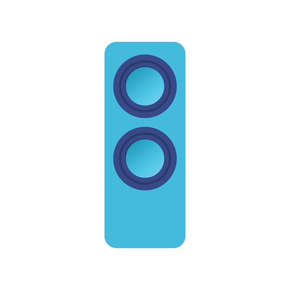 Speaker Flat Illustration. Clean Icon Design Element on Isolated White Background vector