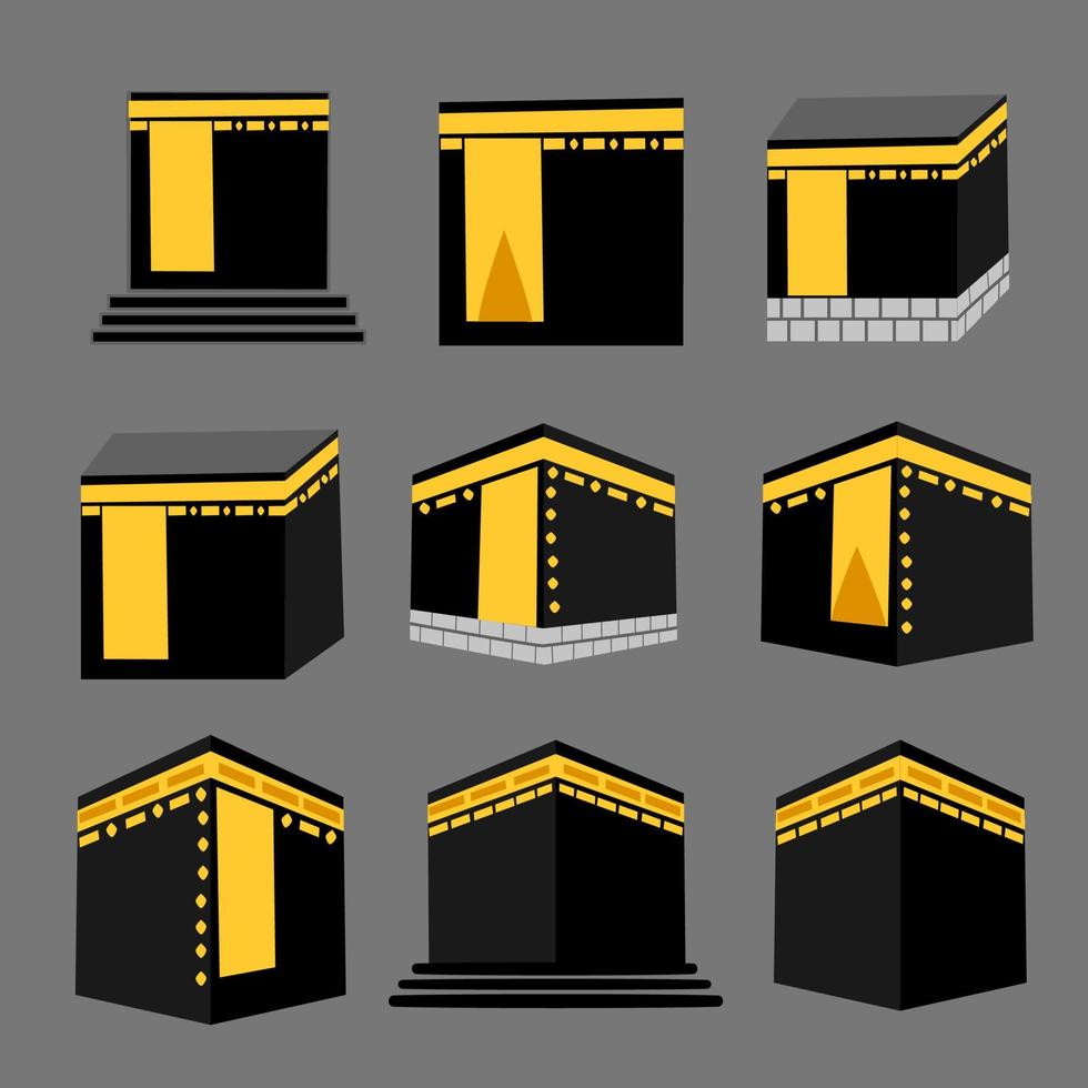 Premium Kaaba Vector Art