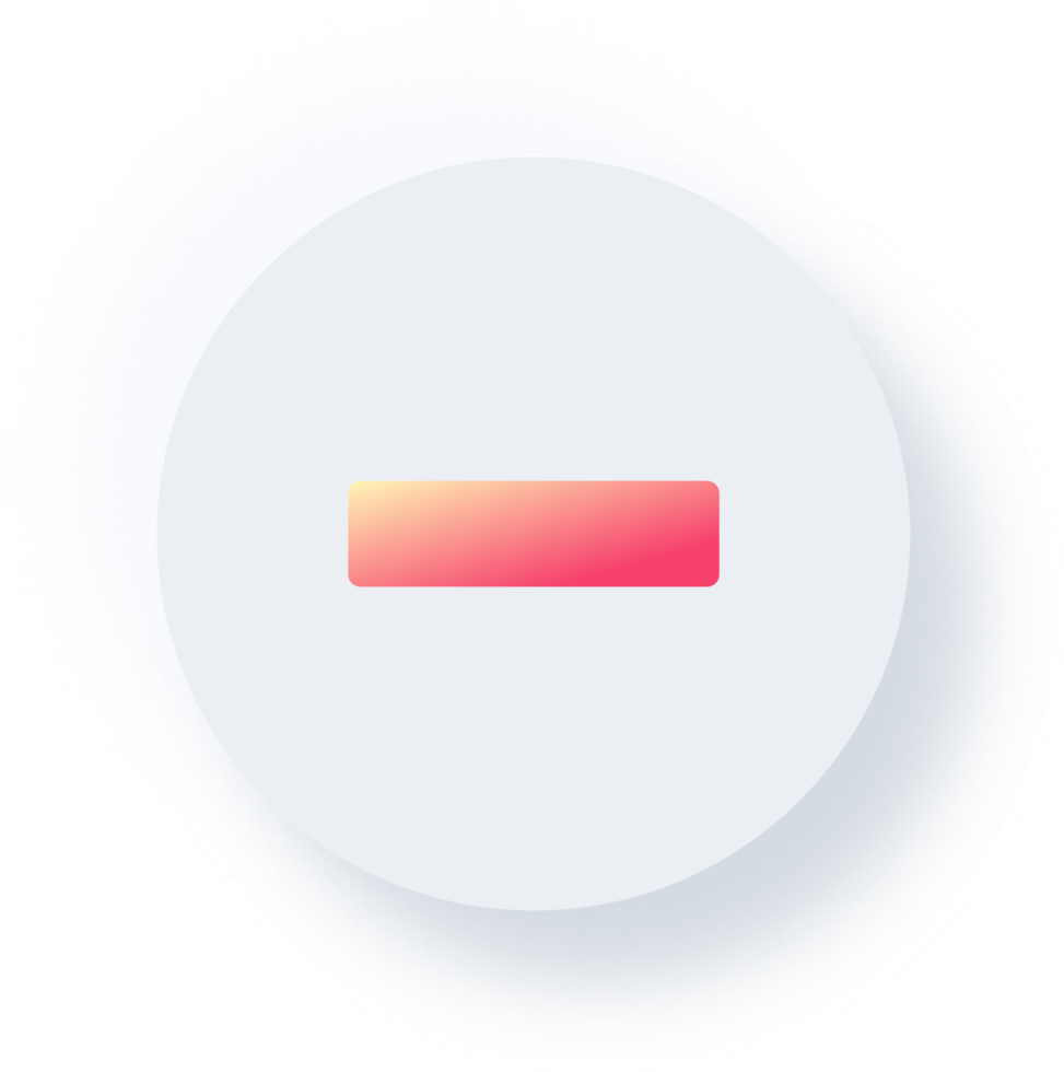 icône moins neumorphique, bouton d'interface utilisateur neumorphisme png