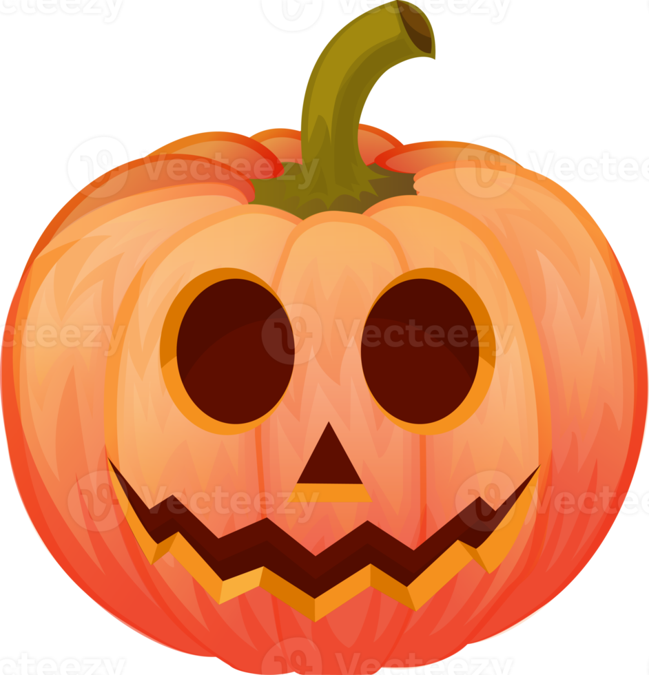 élément de citrouille d'halloween png