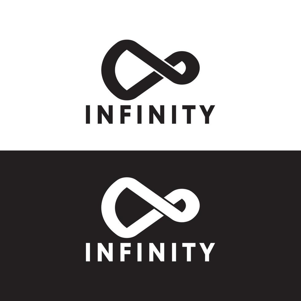 Infinity Vector Logo Template Illustration Design.