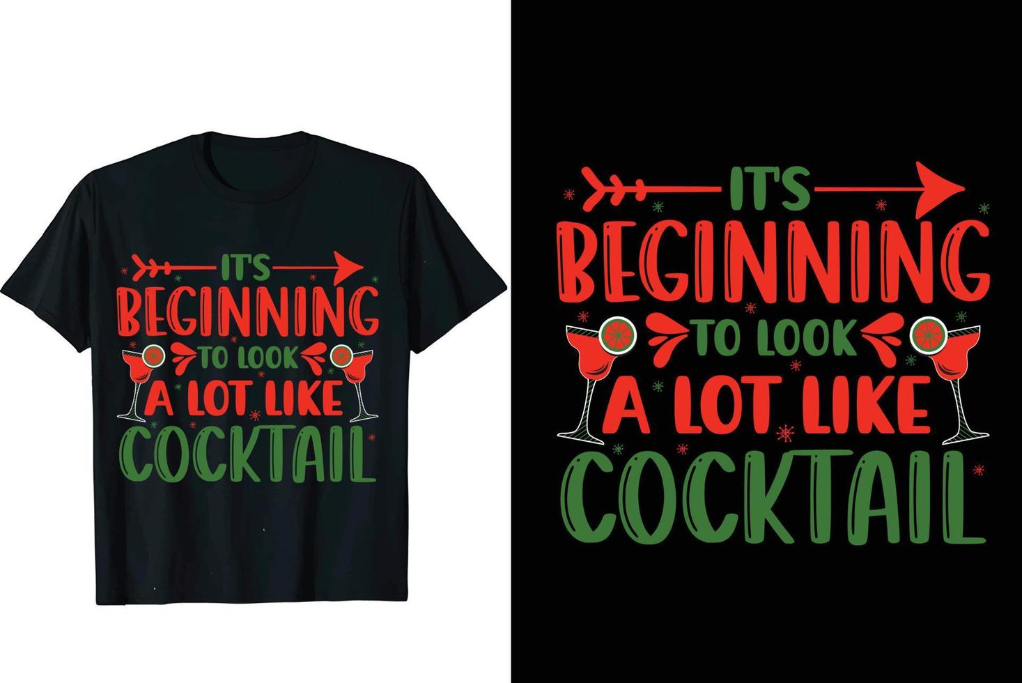 christmas t shirt design vector