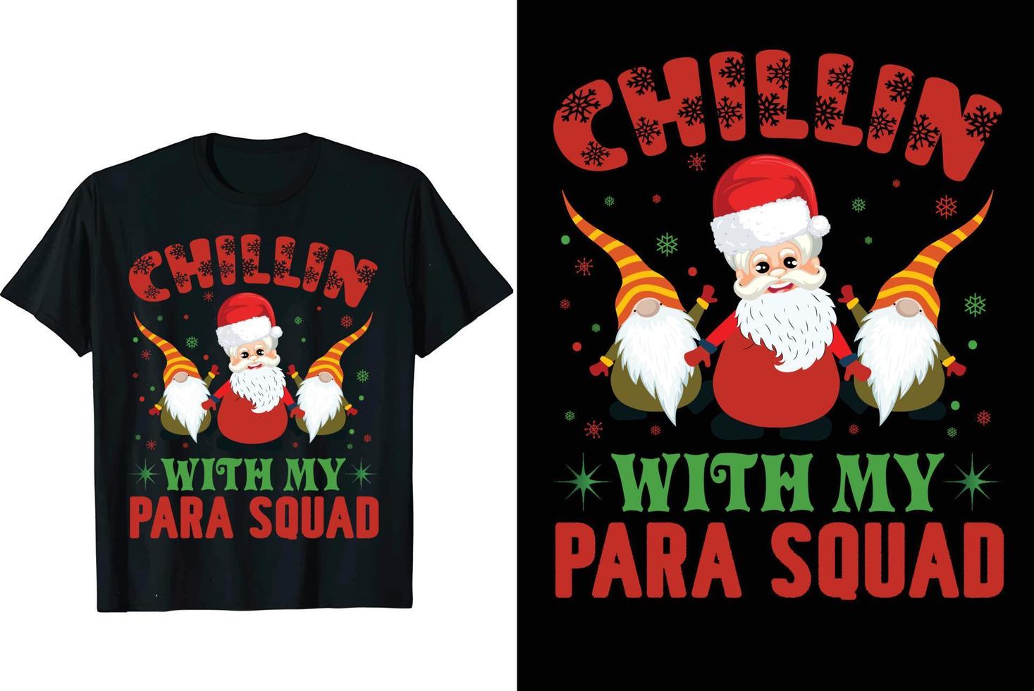 christmas t shirt design vector