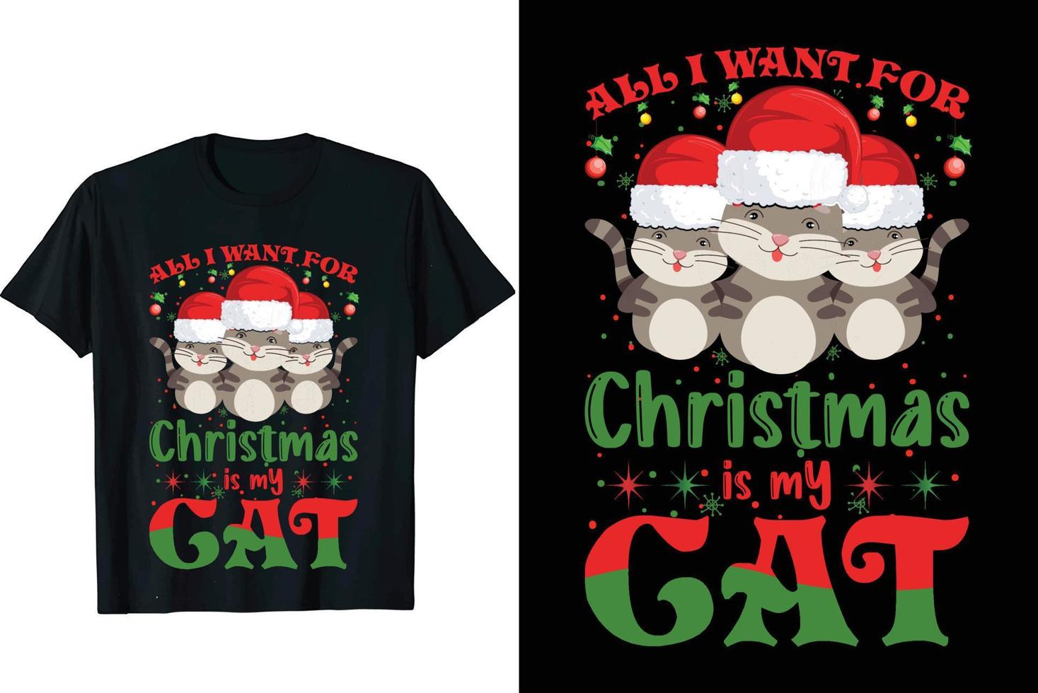 christmas t shirt design vector