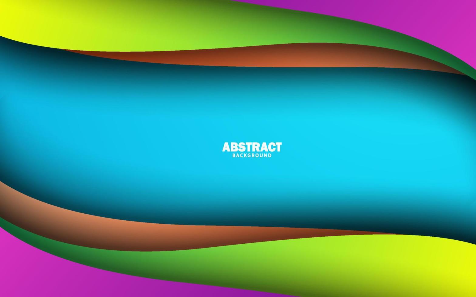 Abstract papercut overlap layer colorful background vector