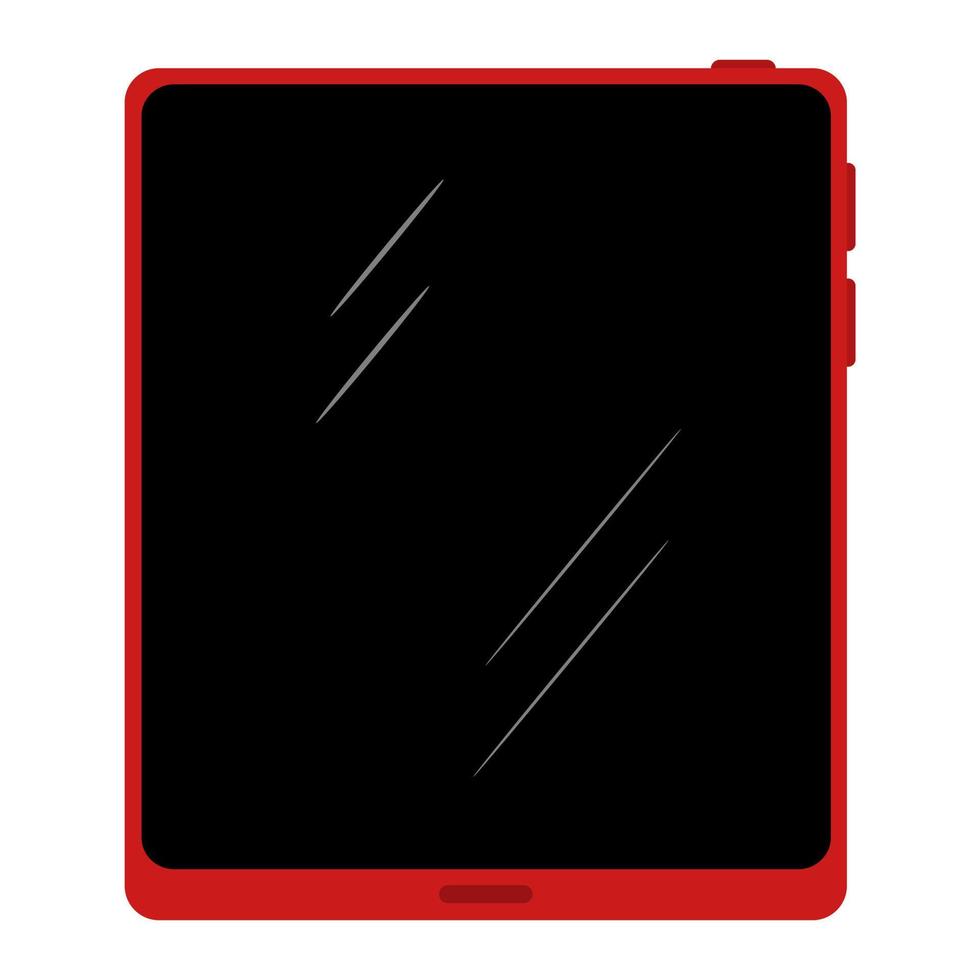 Tablet icon in flat style illustration vector