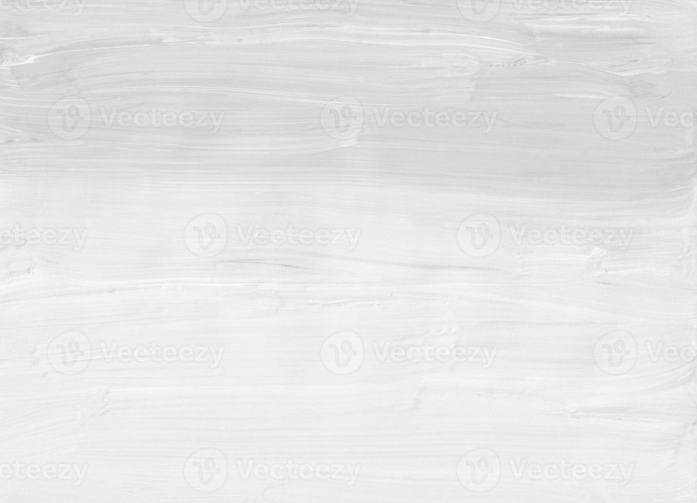 Abstract white background texture. Light monochrome backdrop. Gray and white painting. Brush strokes on paper. photo
