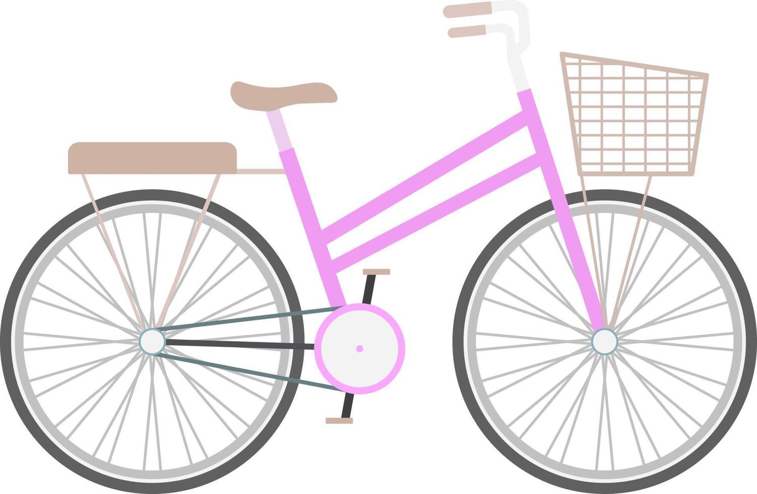 icono de bicicleta utilitaria vector