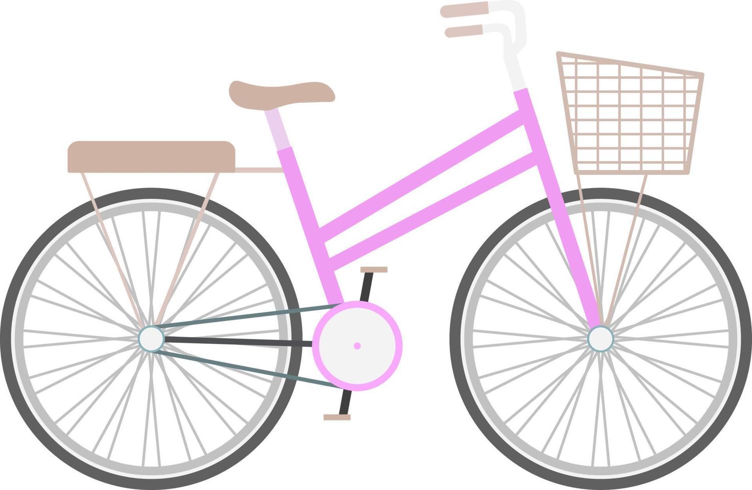 Utility bike icon vector