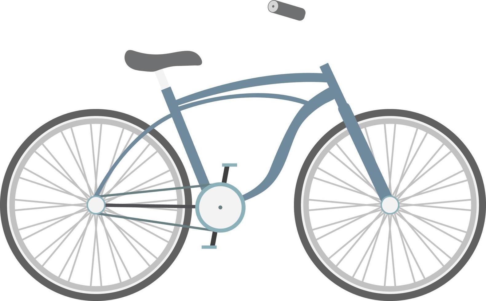 icono de bicicleta de crucero vector