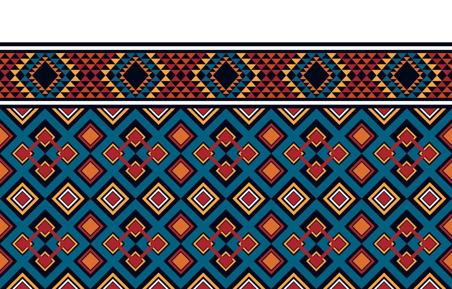 Geometric ethnic pattern seamless. ethnic seamless pattern. Design for cloth business, curtain, background, carpet, wallpaper, clothing, wrapping, Batik, fabric,Vector illustration. vector