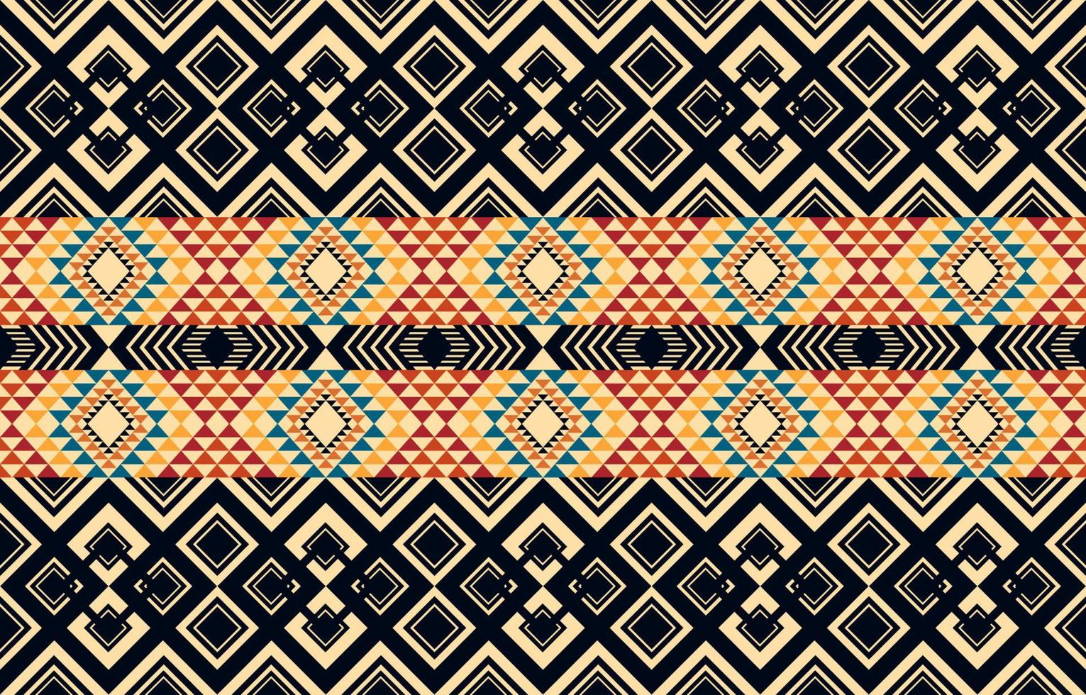 Geometric ethnic pattern seamless. ethnic seamless pattern. Design for cloth business, curtain, background, carpet, wallpaper, clothing, wrapping, Batik, fabric,Vector illustration. vector