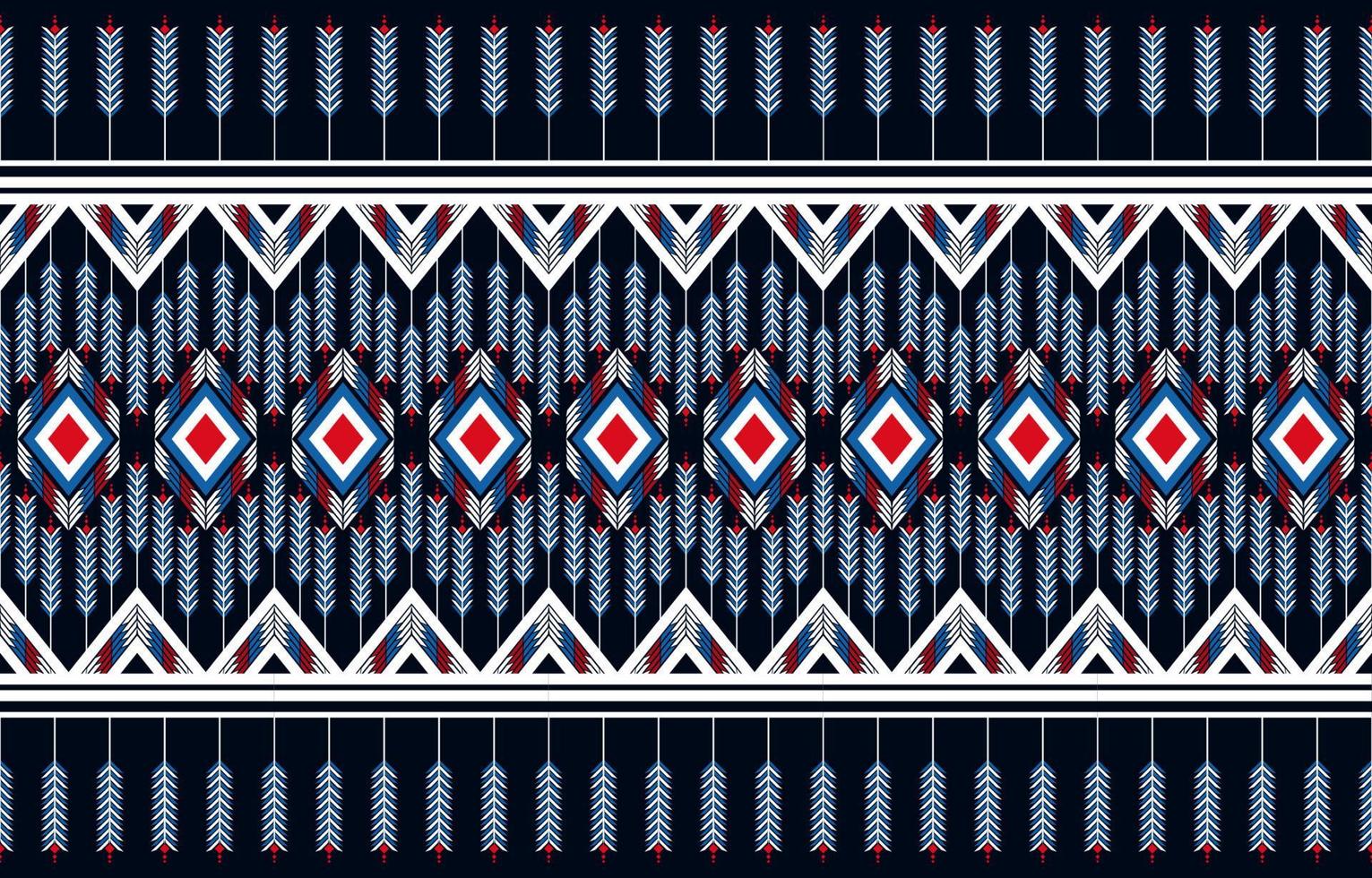 Geometric ethnic pattern seamless. ethnic seamless pattern. Design for cloth business, curtain, background, carpet, wallpaper, clothing, wrapping, Batik, fabric,Vector illustration. vector