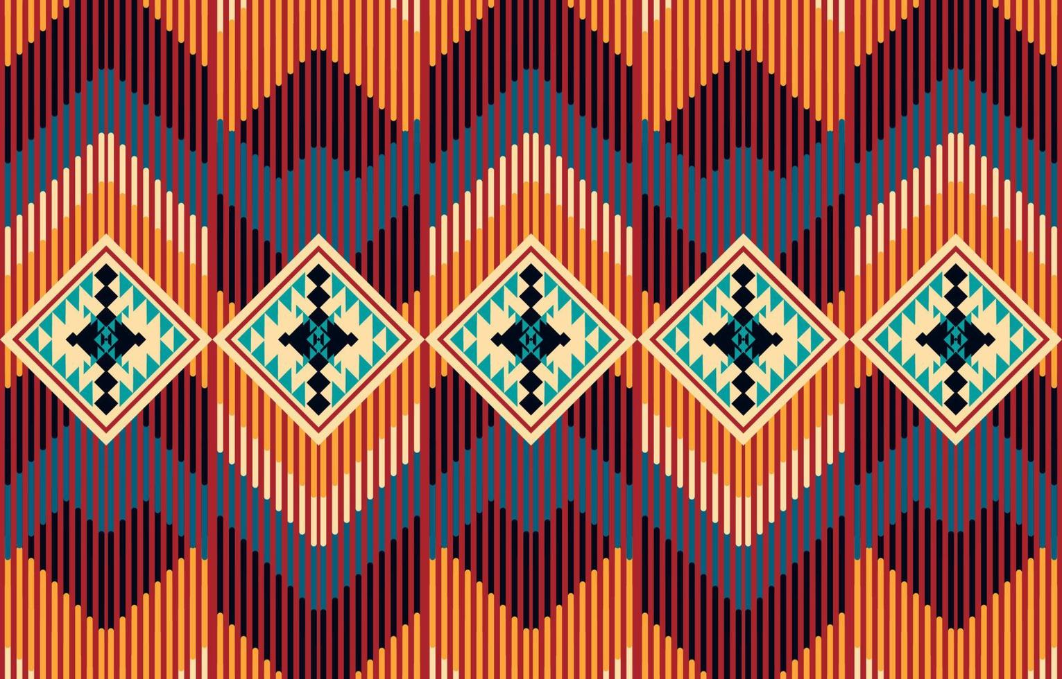 Geometric ethnic pattern seamless. ethnic seamless pattern. Design for cloth business, curtain, background, carpet, wallpaper, clothing, wrapping, Batik, fabric,Vector illustration. vector