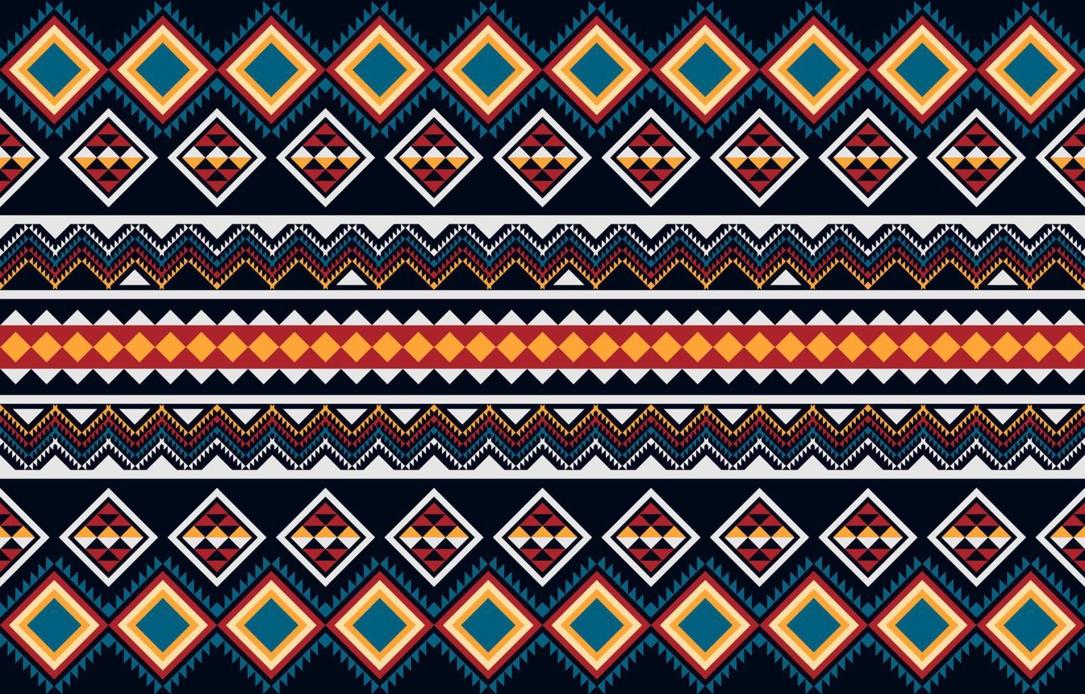 Geometric ethnic pattern seamless. ethnic seamless pattern. Design for cloth business, curtain, background, carpet, wallpaper, clothing, wrapping, Batik, fabric,Vector illustration. vector