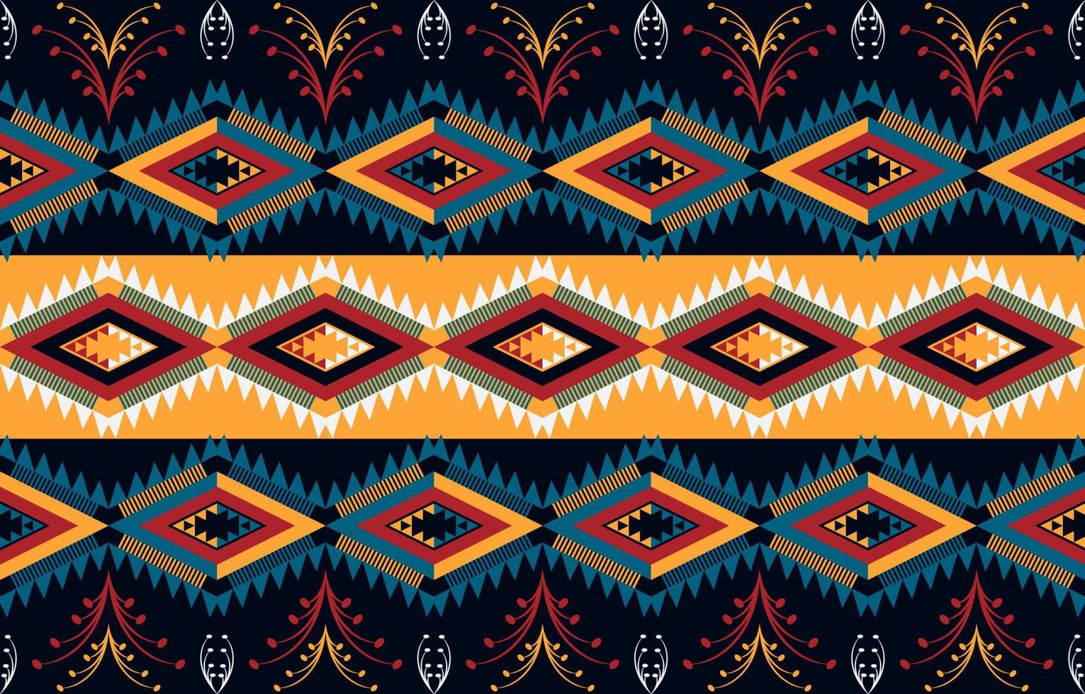 Geometric ethnic pattern seamless. ethnic seamless pattern. Design for cloth business, curtain, background, carpet, wallpaper, clothing, wrapping, Batik, fabric,Vector illustration. vector
