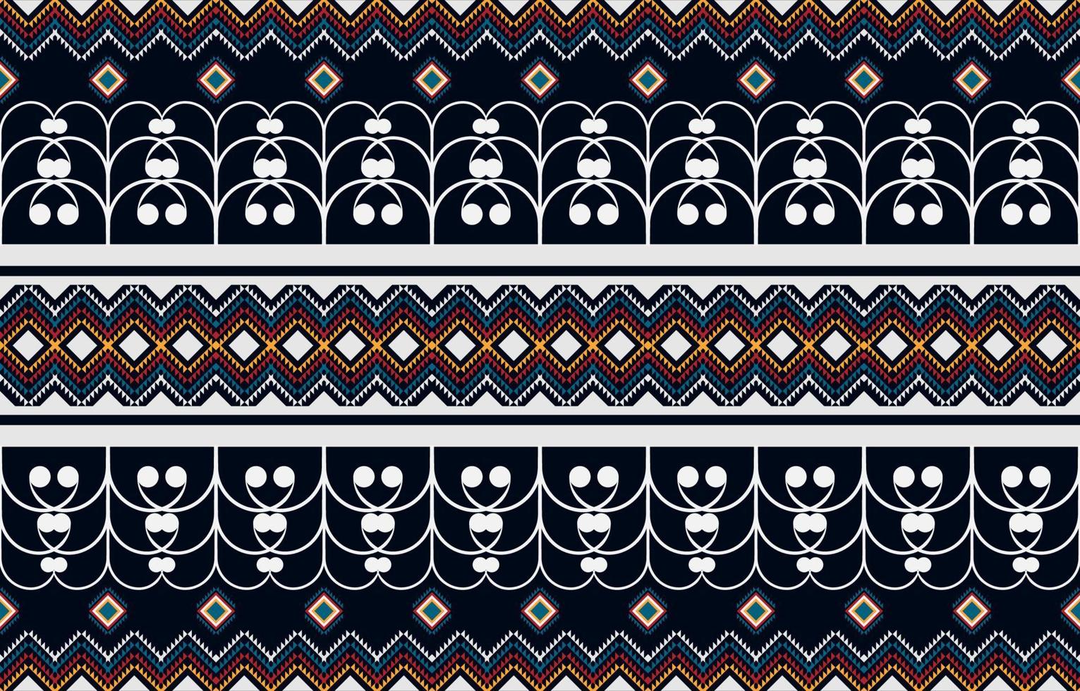 Geometric ethnic pattern seamless. ethnic seamless pattern. Design for cloth business, curtain, background, carpet, wallpaper, clothing, wrapping, Batik, fabric,Vector illustration. vector