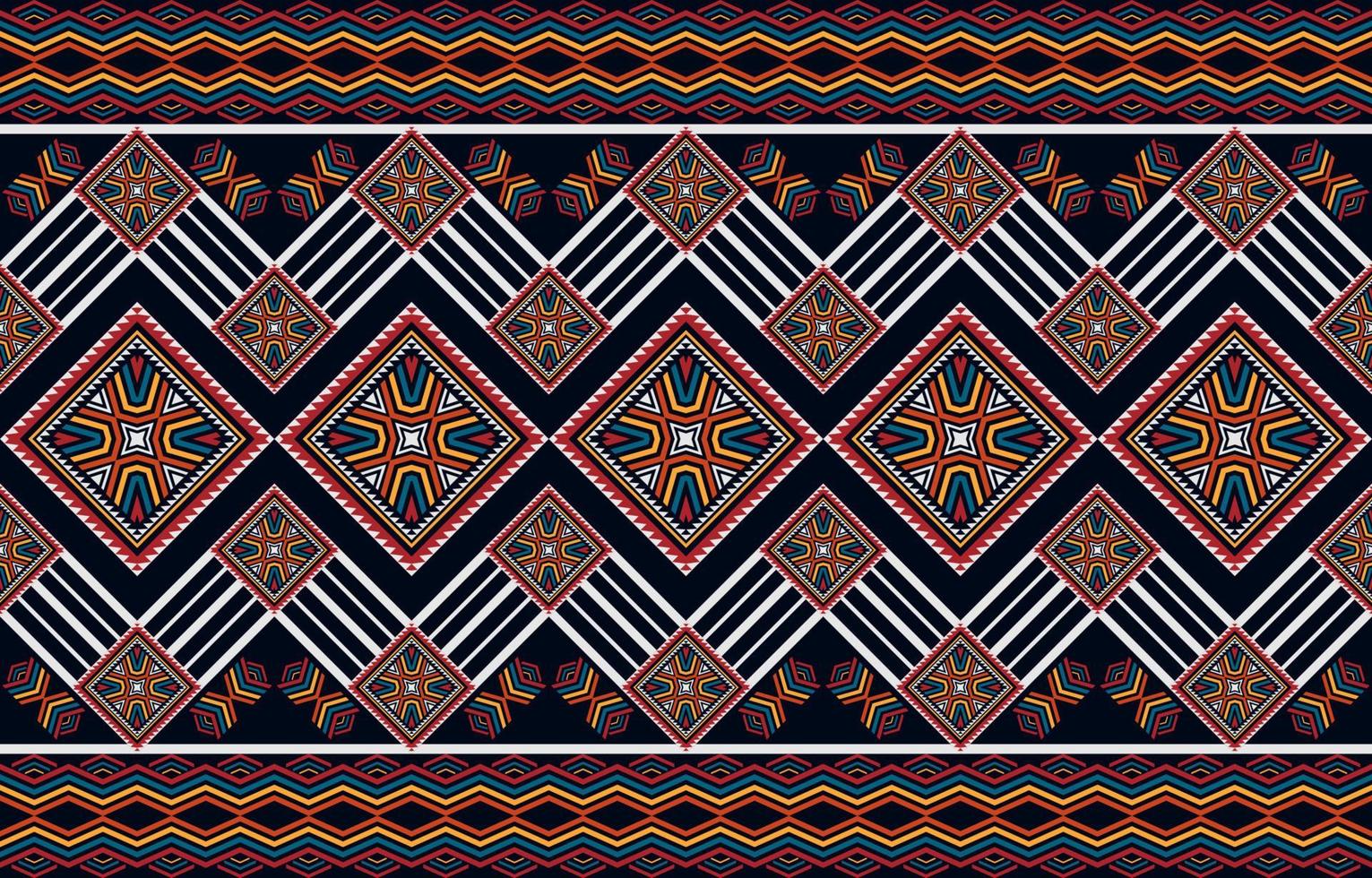 Geometric ethnic pattern seamless. ethnic seamless pattern. Design for cloth business, curtain, background, carpet, wallpaper, clothing, wrapping, Batik, fabric,Vector illustration. vector