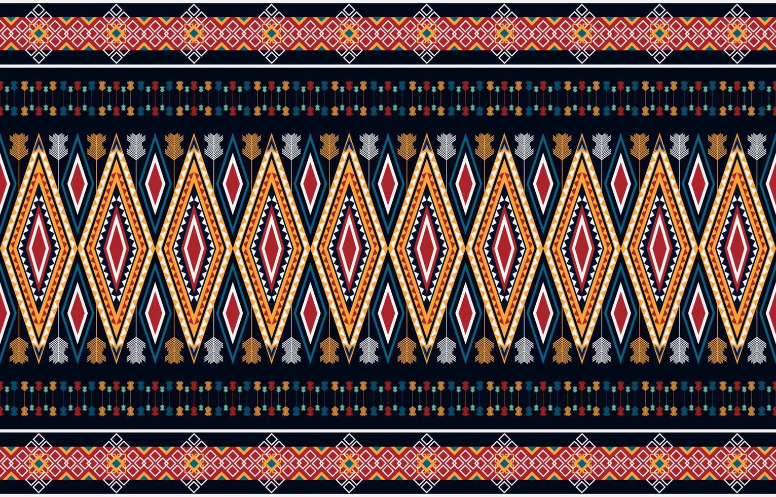 Geometric ethnic pattern seamless. ethnic seamless pattern. Design for cloth business, curtain, background, carpet, wallpaper, clothing, wrapping, Batik, fabric,Vector illustration. vector