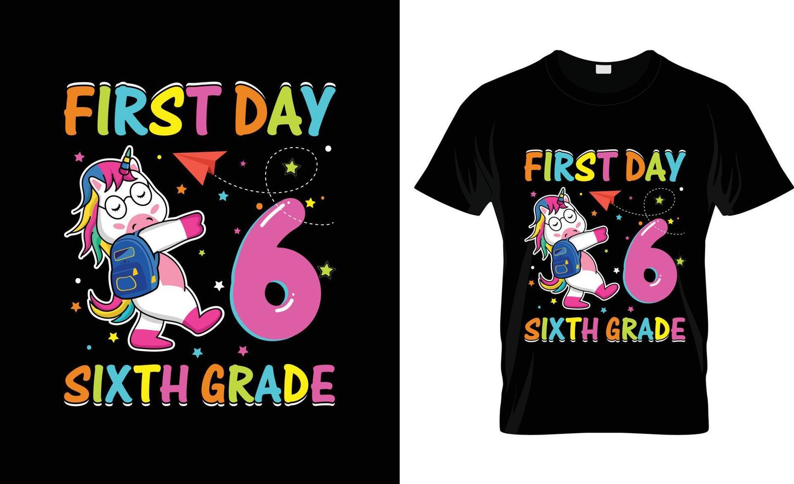 First day of school t-shirt design, First day of school t-shirt slogan and apparel design, First day of school typography, First day of school vector, First day of school illustration vector