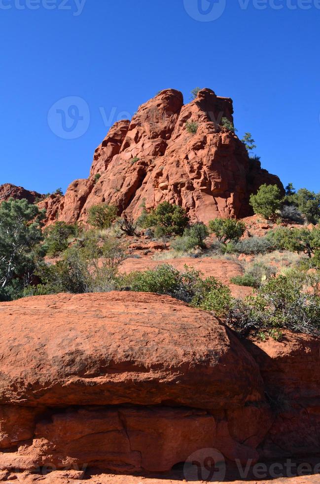 Hike Up to the Top of a Red Rock Formation photo