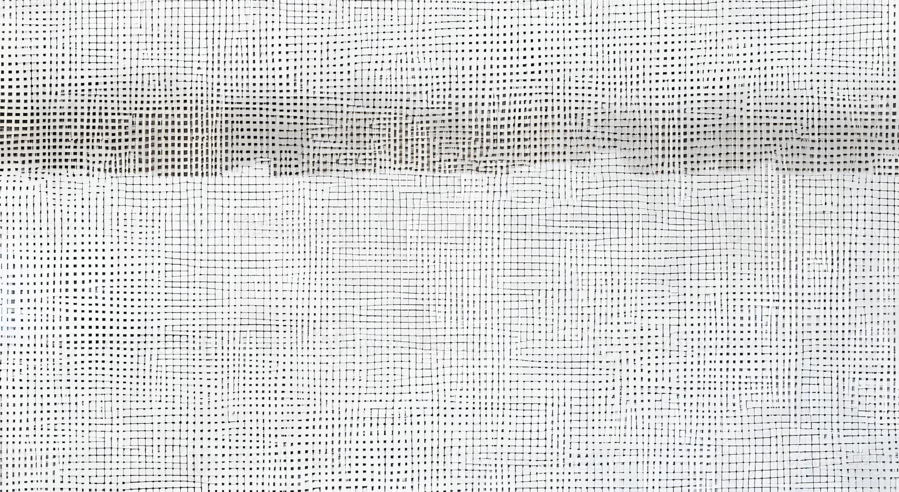 fabric for cross stitch It looks like a square grid and the canvas is white. photo