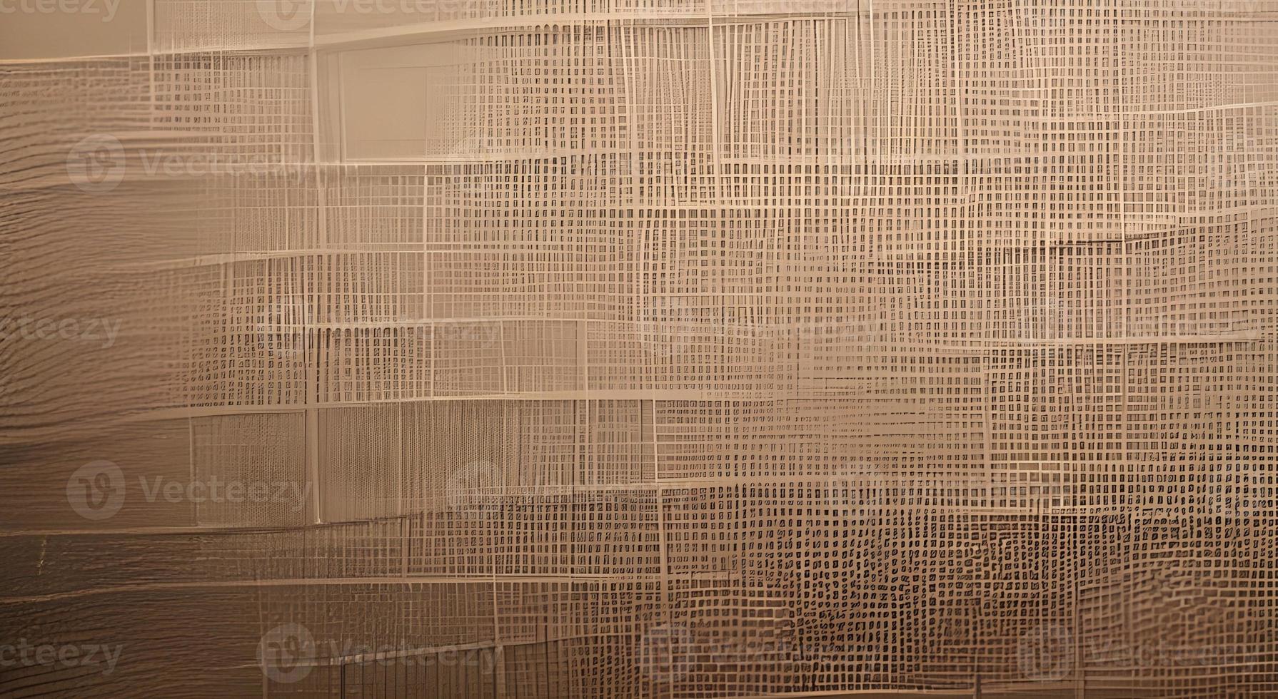 fabric for cross stitch It looks like a square grid and the canvas is white. photo