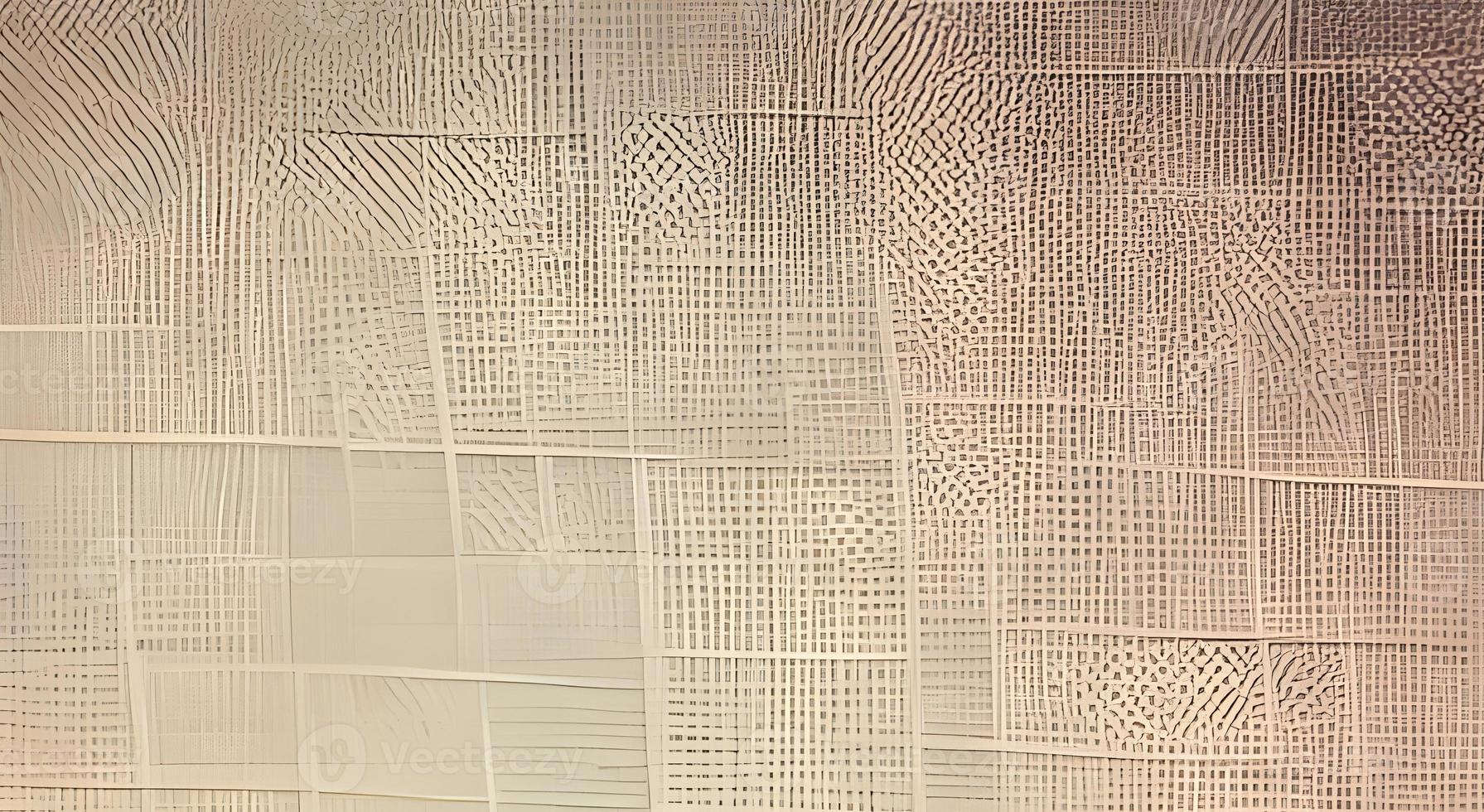 Close-up of brown woven surface. It looks like the texture of linen. Abstract background from fabric. Textured braided middle-ground backdrop. Macro photo