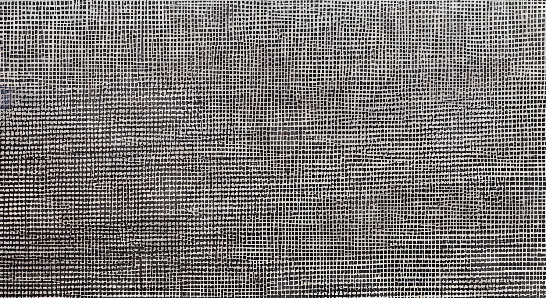 fabric for cross stitch It looks like a square grid and the canvas is white. photo
