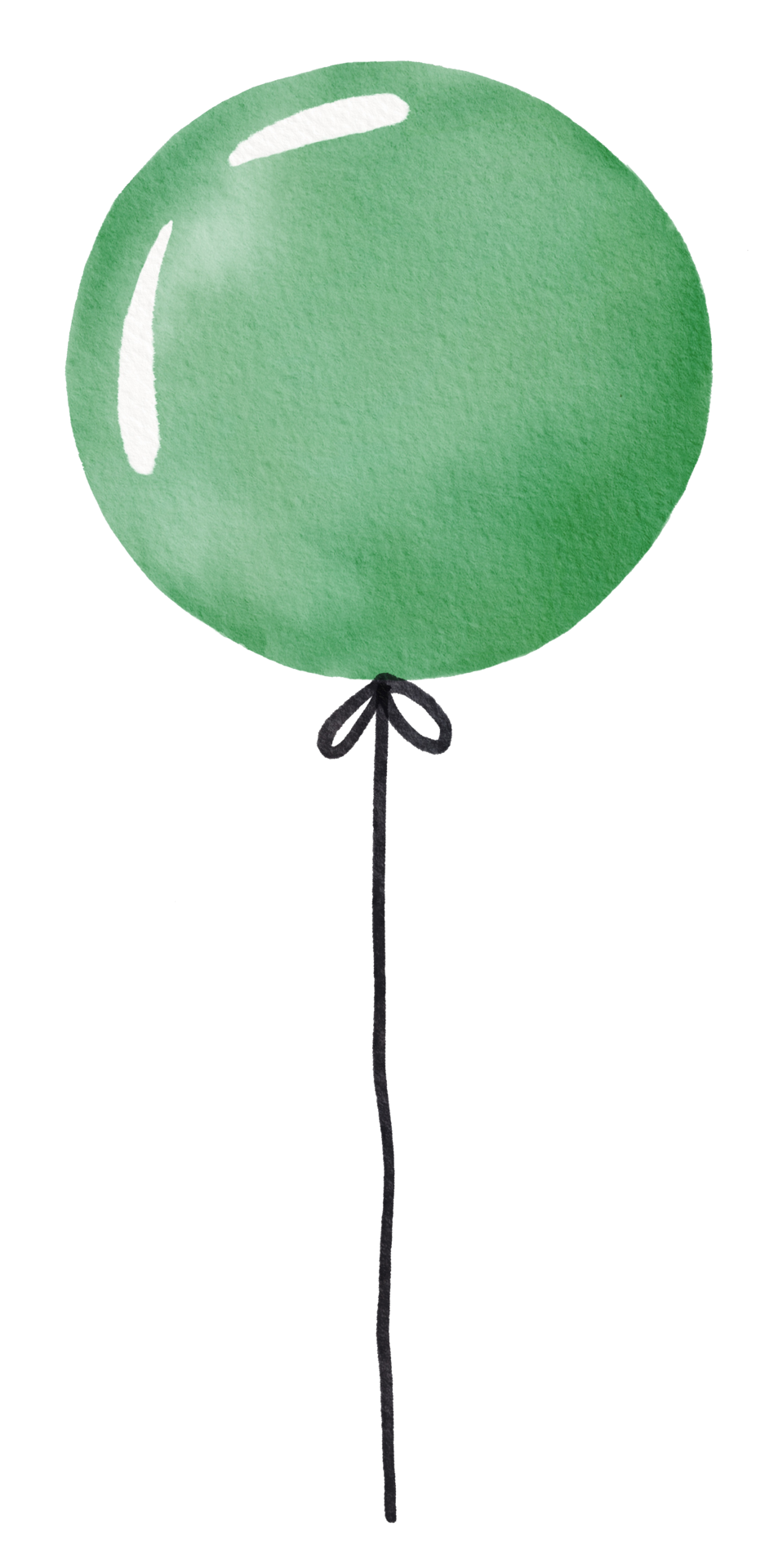 Watercolor Balloon for birthday 11904718 PNG