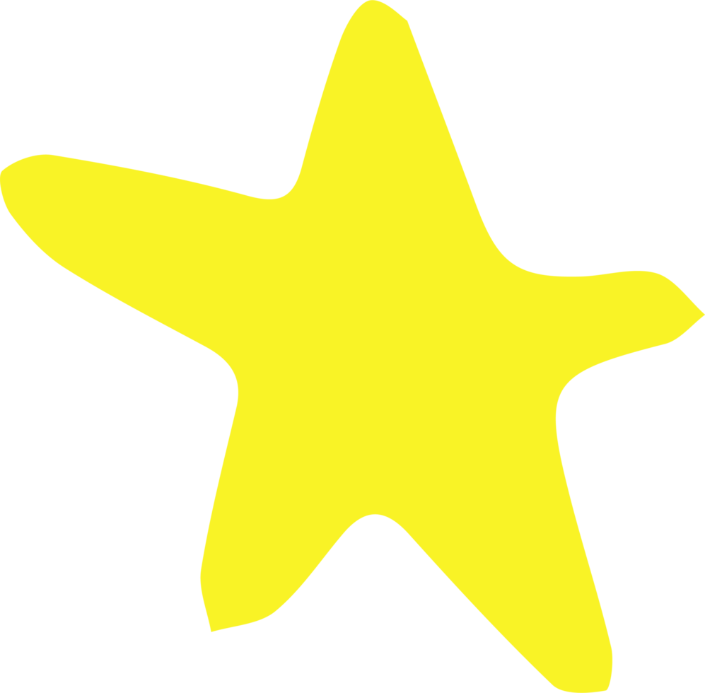 ilustración de diseño de vector de estrella aislada sobre fondo blanco png