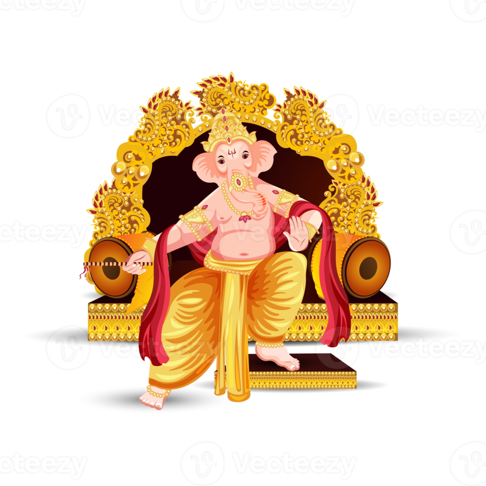 Lord Ganesha-Illustration png