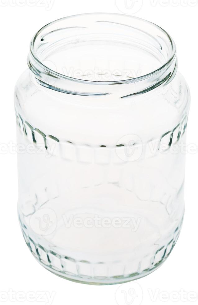 open glass jar isolated on white 11906572 Stock Photo at Vecteezy