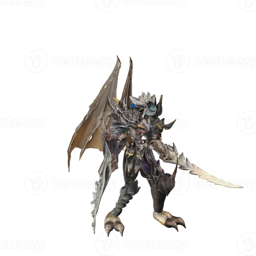 monster karakter inactief png