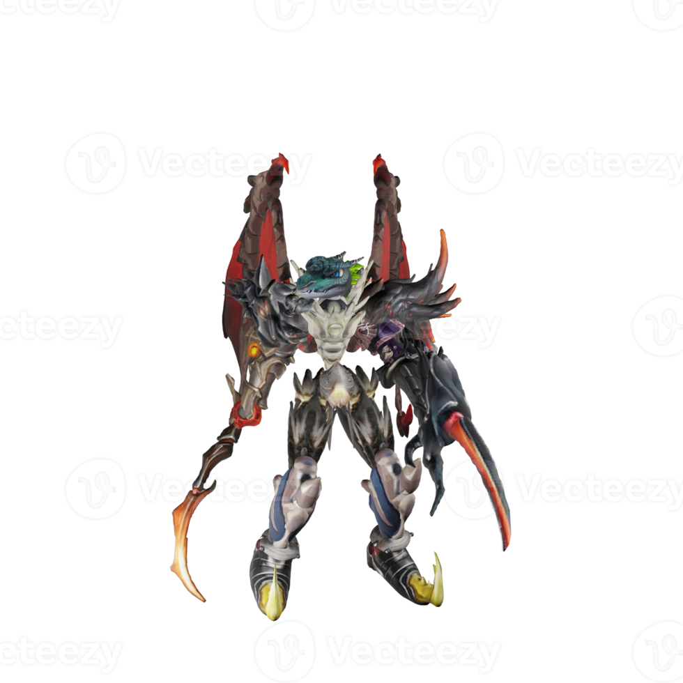 monster karakter baseren houding png