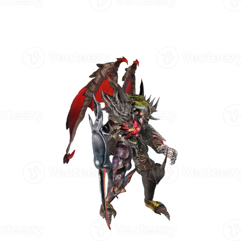 monster karakter inactief png