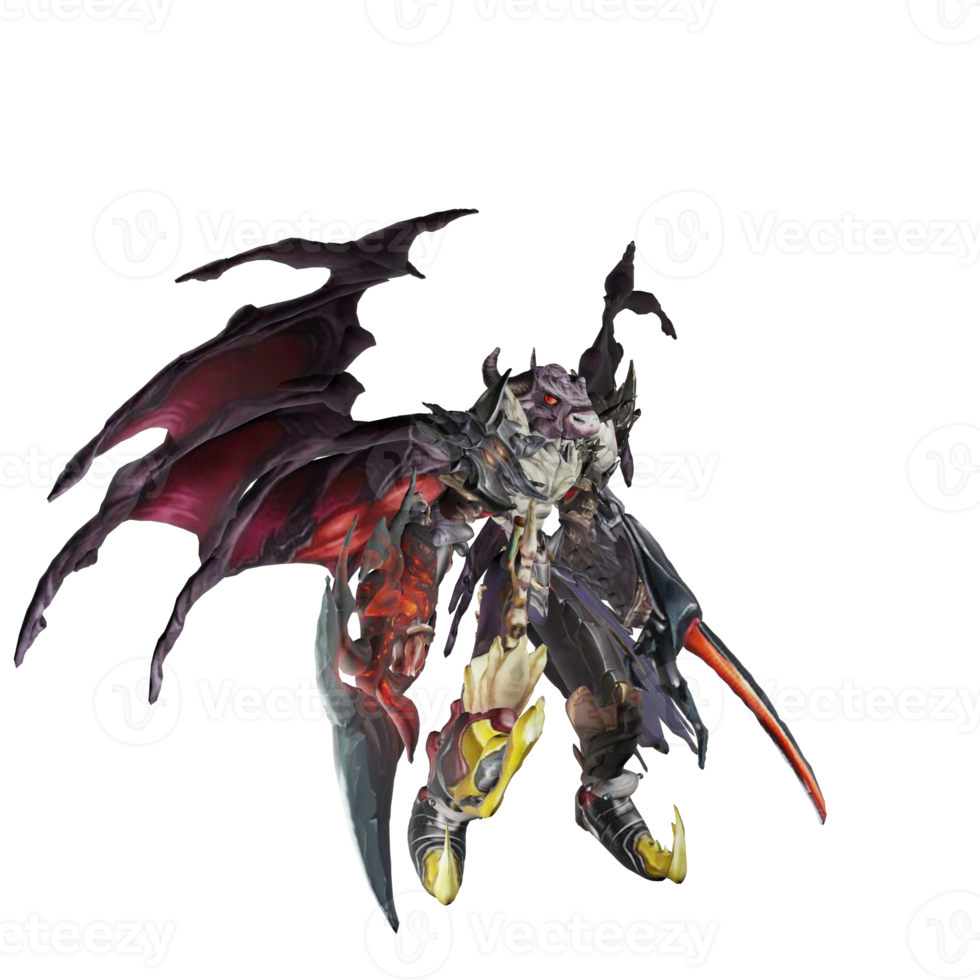 Monster character idle png