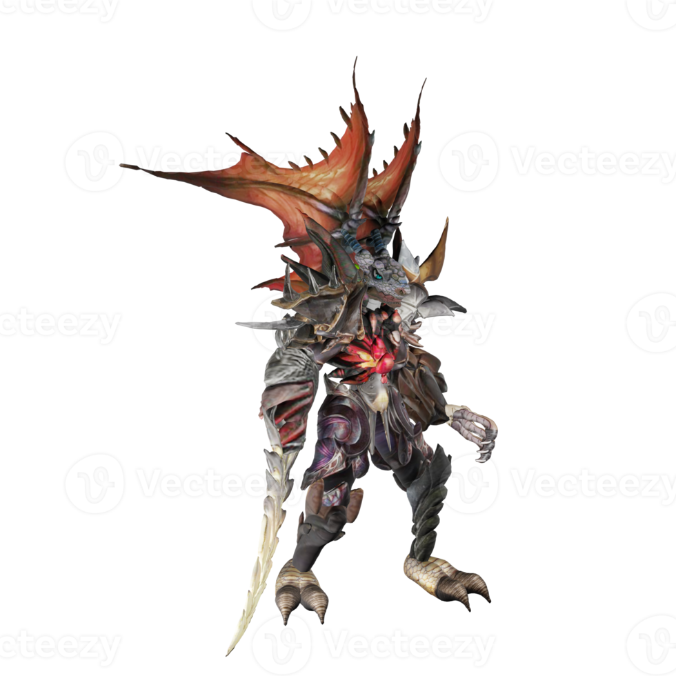 monster karakter inactief png